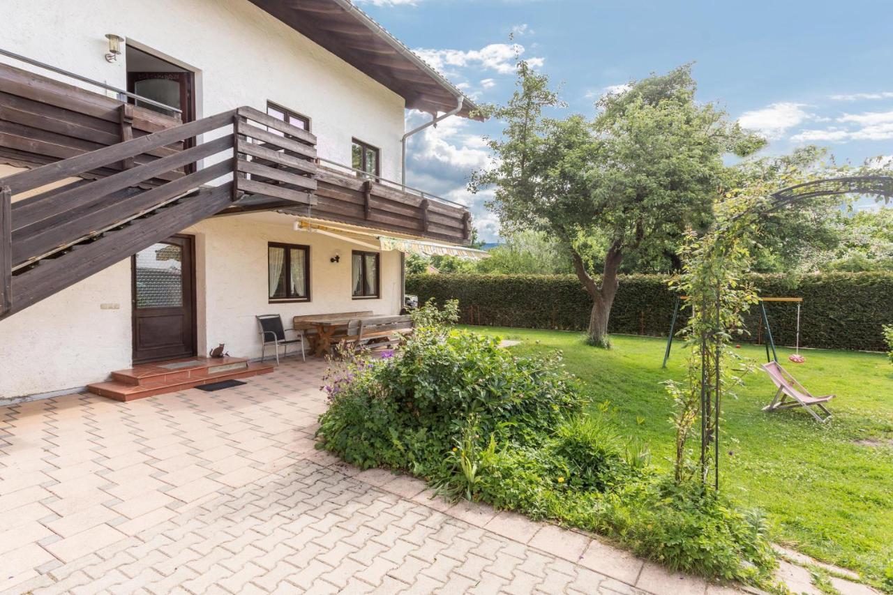 Fewo beim Nik mit Wanderreitstation Höslwang Exterior foto